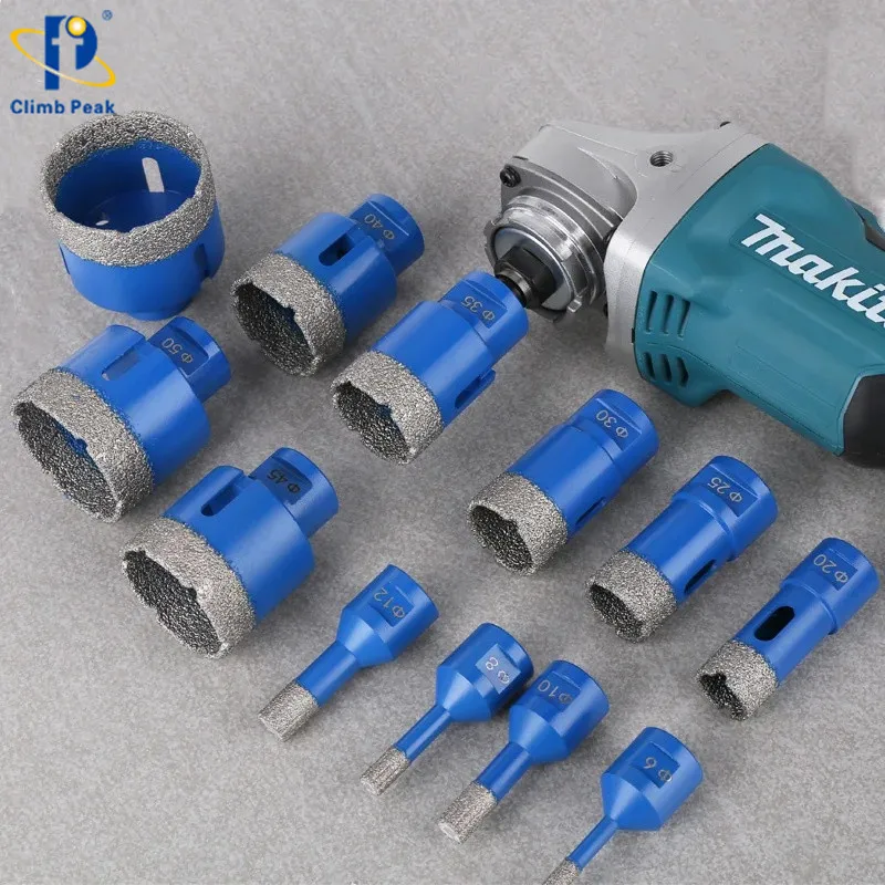 M14 Diamond Core Drill Bit Brazing Tile Hole Saw Marble Granite Ceramic Glass Tipped Drilling Bits Fast Speed Hole Opener
