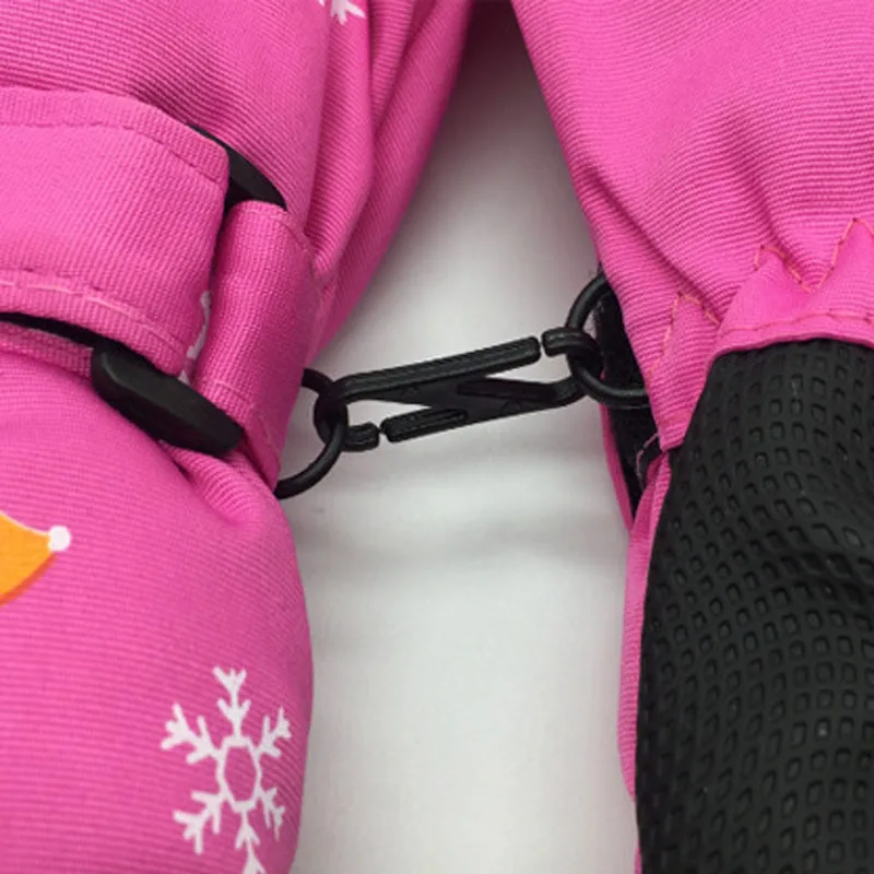 4-7 Year Old Water Resistant Warm Kids Winter Skiing Mitten
