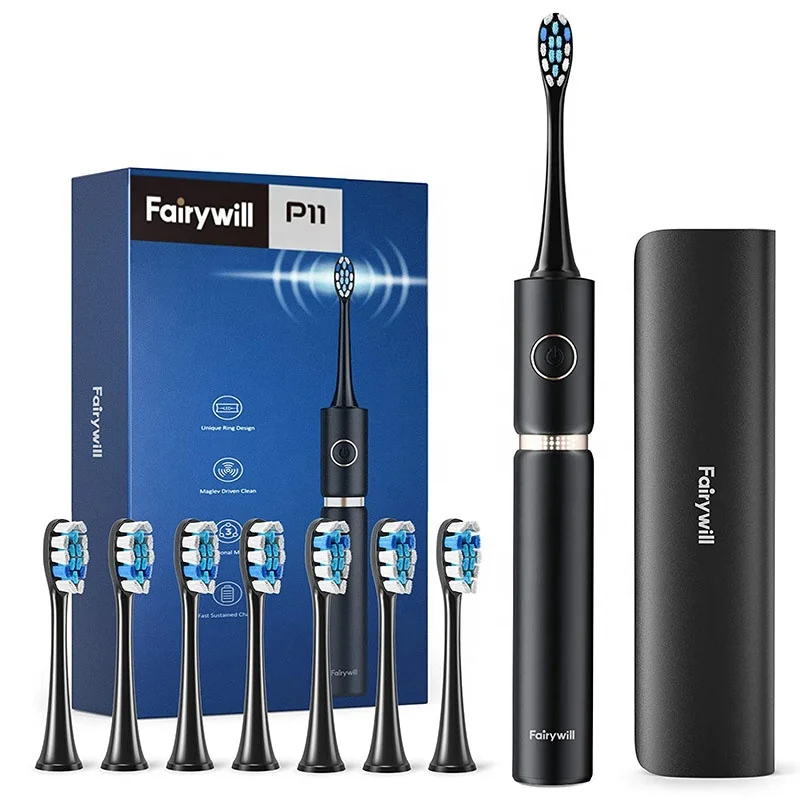  Fairywill FW P11 Fairy Will High Profit Branded Red Dot Design Award Electric Electronic Sonic Toothbrush Tooth