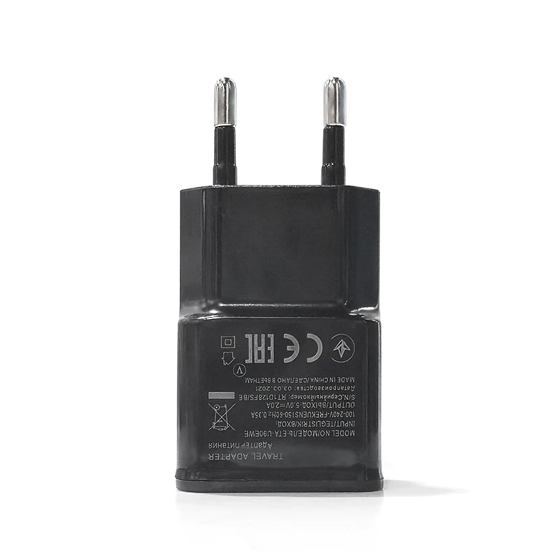 S10 S9 S8 Original Fast Charging Charger 5v 2a EU Plug Travel Adapter Wall