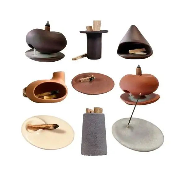 Керамическая горелка из терракотовой глины