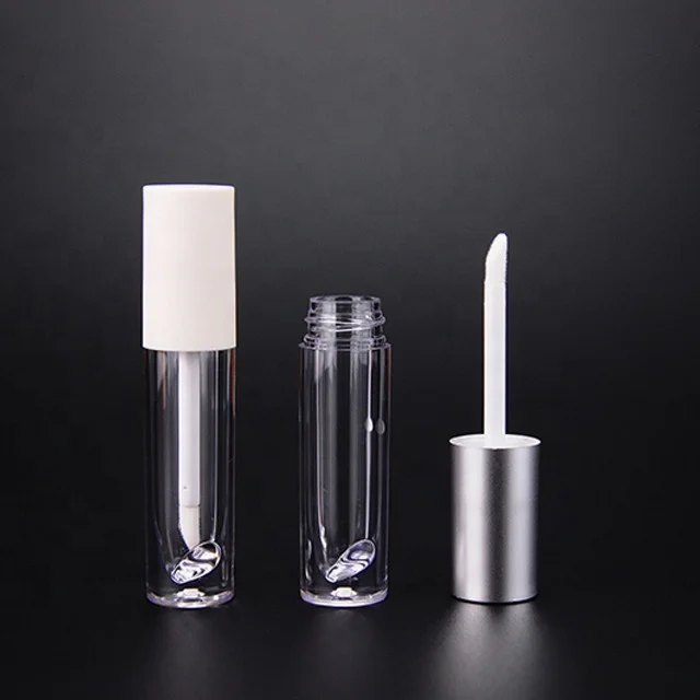 Прозрачная Косметическая трубка в форме сердца аппликатор бутылка для губ индивидуальные матовые белые тюбики блеска с