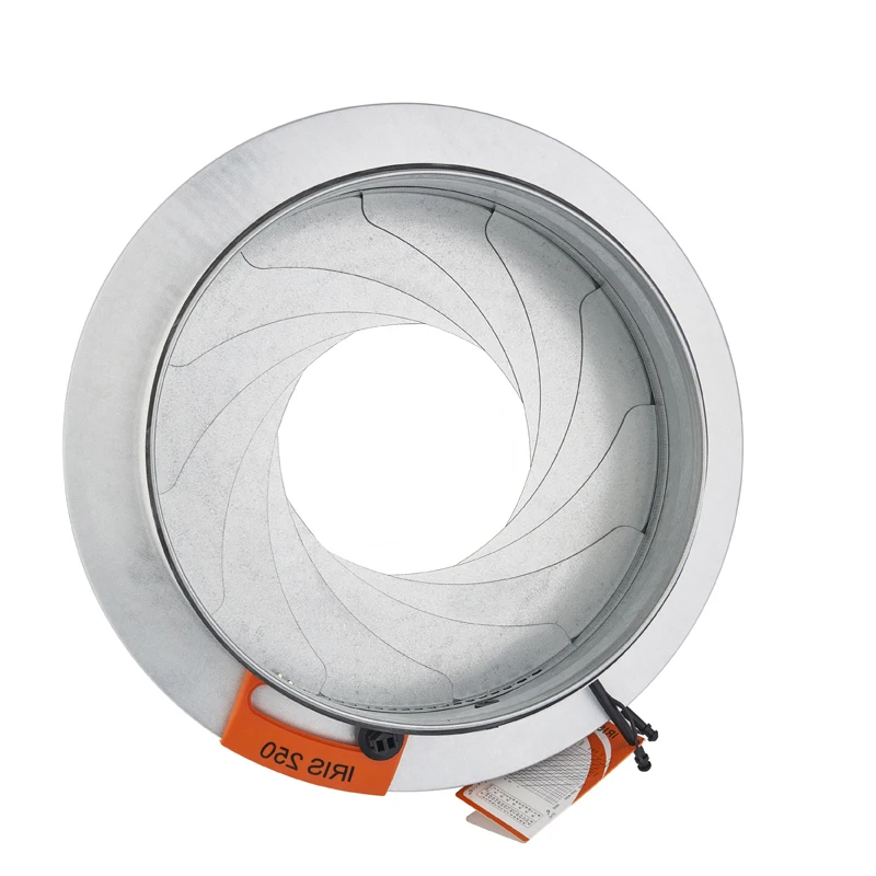 Wholesale Customized Adjustable Iris Damper air volume control damper for round duct