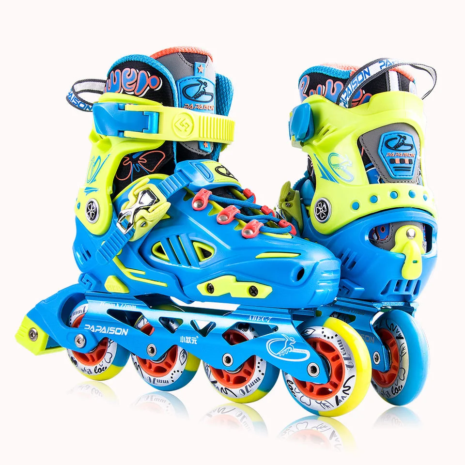 Professional Adjustable Skates Inline Flashing Roller Patines 4 Wheels Slalom Skates Freestyle Inline Skates Roller Blades