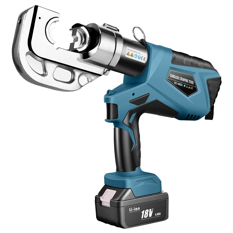 SC-400A electric battery cable crimping tool battery terminal connector crimper  electric operated