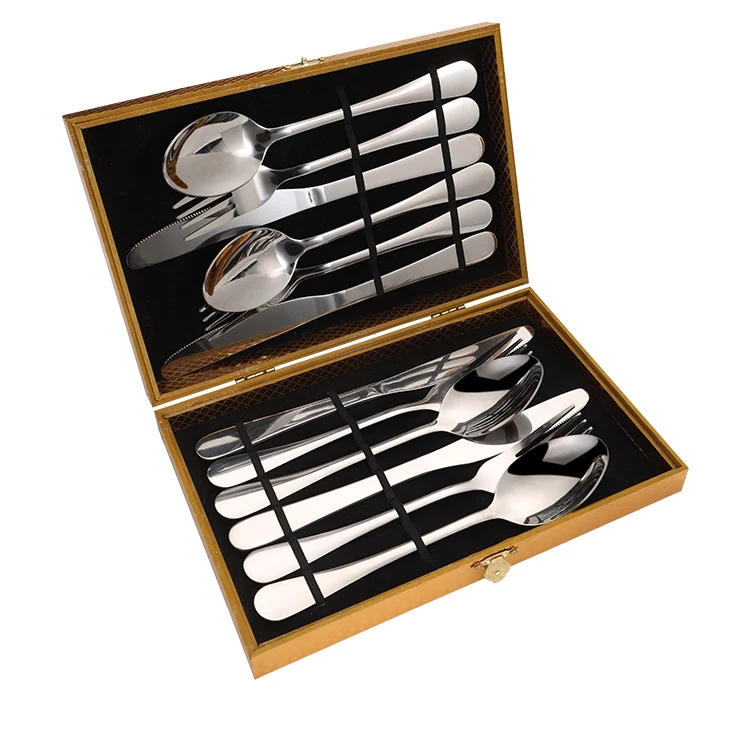 New Hot Sale Tableware High Quality Wedding Cutlery Set, Copper Rose Gold Plated Stainless Steel cutlery