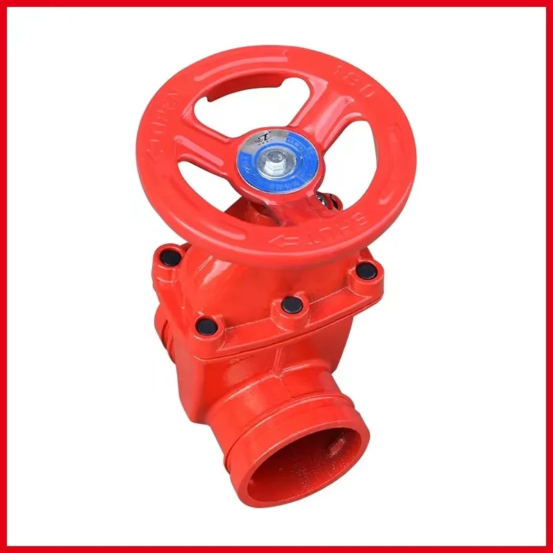PN16 Non Rising Stem Groove Type Gate Valve DN50-DN300
