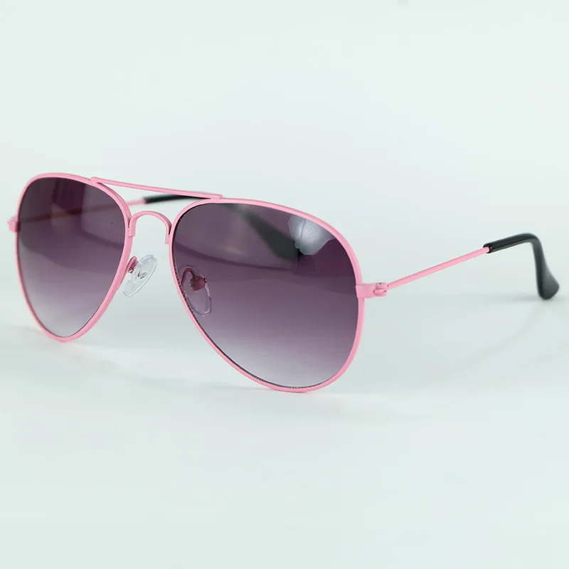 3025 Top Quality Kid Sunglasses UV400 Metal Frame Cool Pilot Baby Sun Glasses lentes de sol Unisex Designer