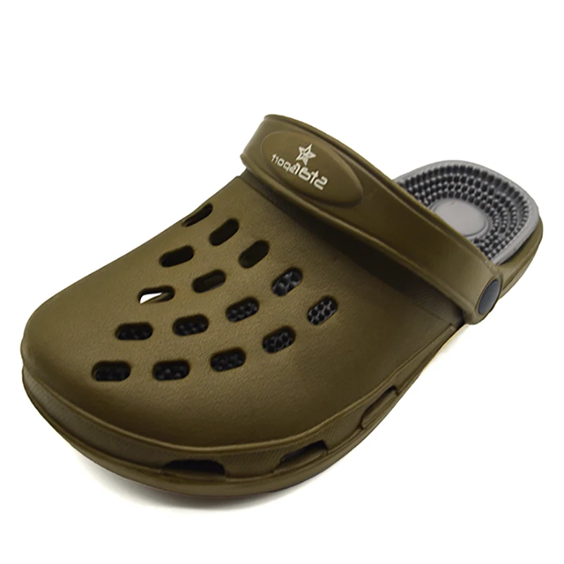 Hot Summer Eva Clogs with Light Flat Massage Insole Closed Toe Design for Spring and Autumn