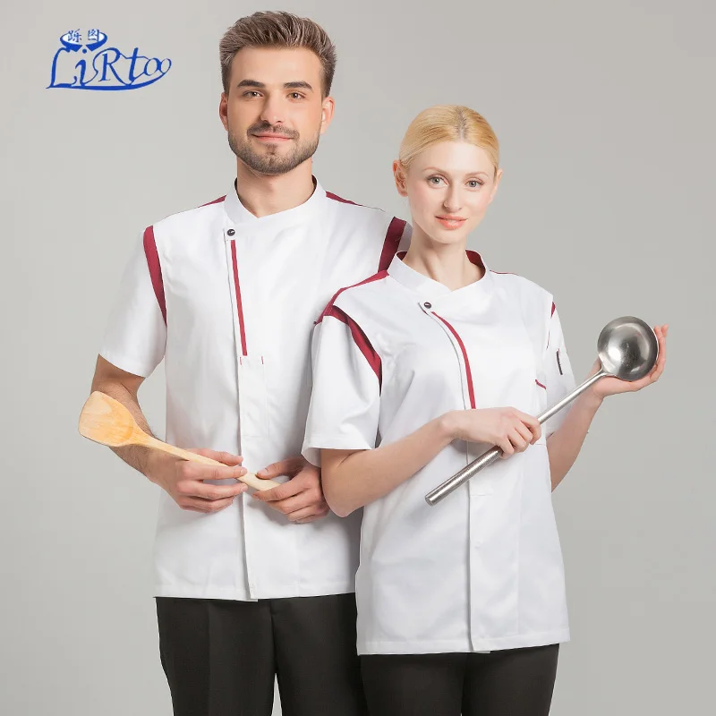 Куртка шеф-повара, кухни, ресторана, плита, дизайн одежды, рубашки, униформа официанта, форма шеф-повара ejecutivo