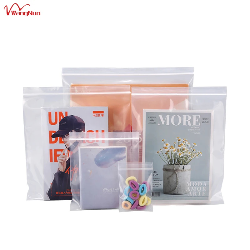 Self Seal Plastic Pack Zipper Lock Bags Earrings Packing Storage Pouch For Zip Transparent Anti Oxidation Lock Poly Pouch
