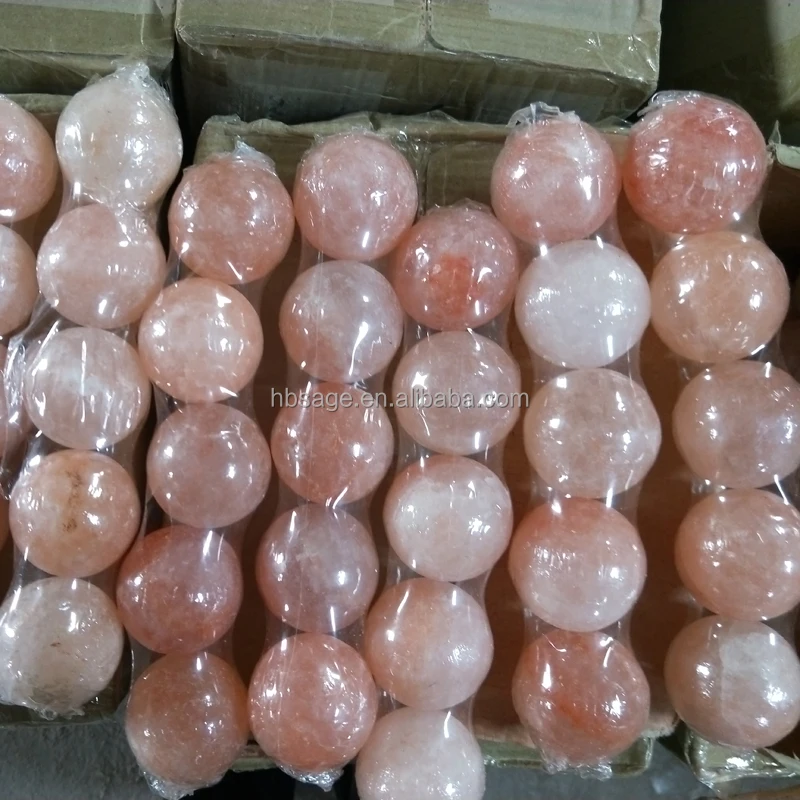 
Pink Himalayan Rock Salt Soap in Salt Balls For Bath Salt 