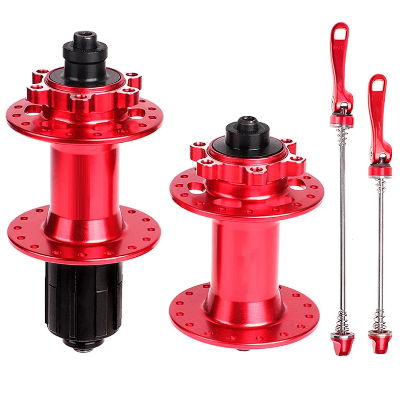 Mountain bike hub 2 bearing disc brake hub 32 hole MTB bicycle wheel flywheel aluminum alloy bearing hub