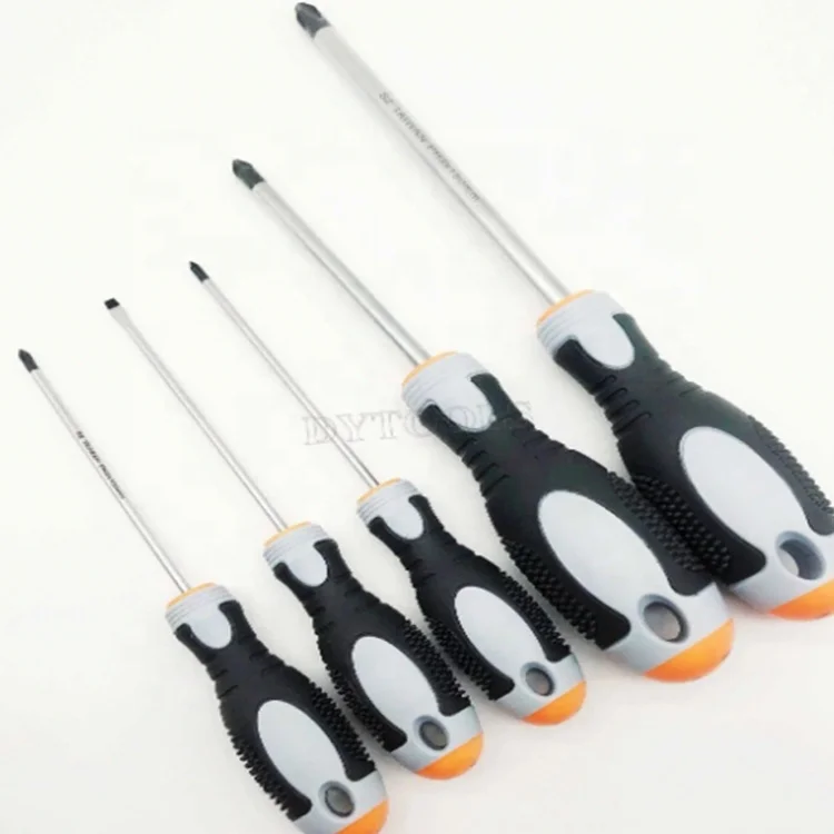 Cr-V Hexagonal Hex Blade Round Magnetic Magnet Screwdriver Bit