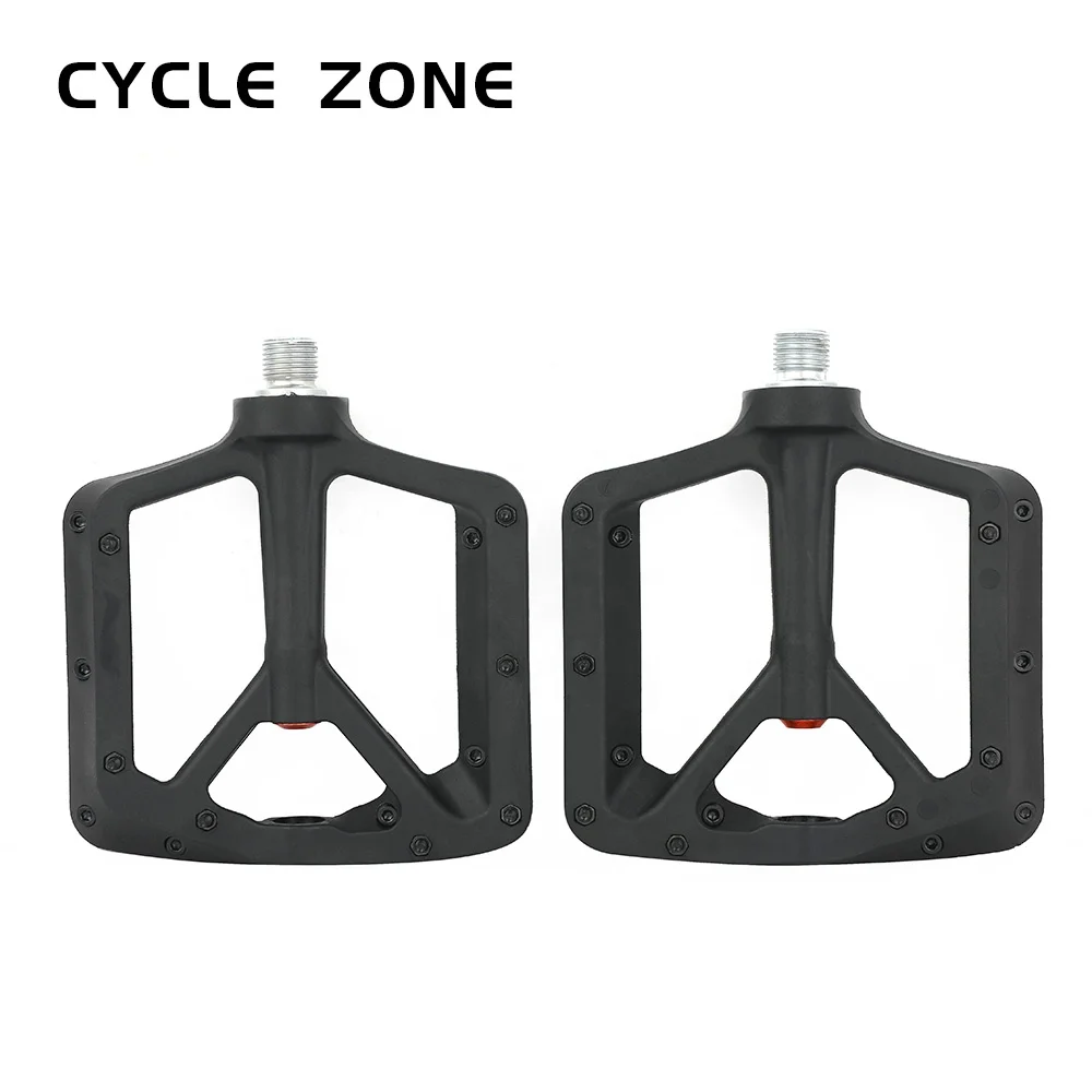 RTS высокопрочные Нескользящие велосипедные педали MTB с нейлоновым подшипником для горного велосипеда и BMX аксессуары