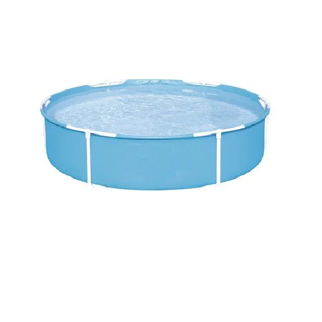 Portable 3000L Metal Frame Swimming Pool Rectangular XL size for Home Outdoors Easy Install with Pump and Filter