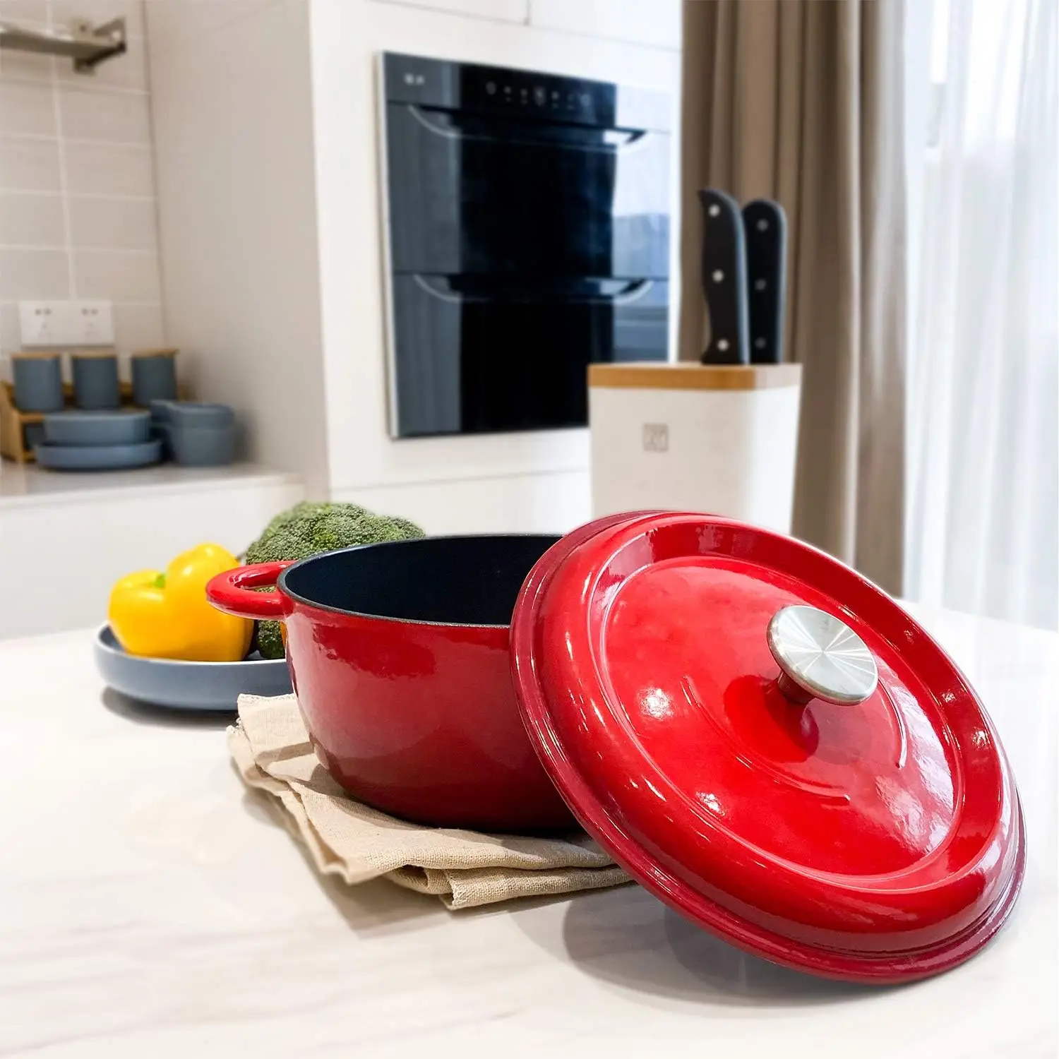 Stainless Steel Replacement handle pot lid knob cookware knob for Cast-Iron pot