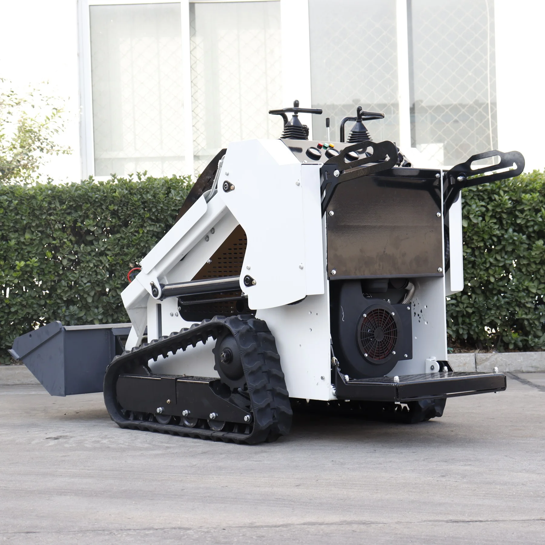 Good price 2024 ! Mini Skid Steer Loader Diesel Engine Crawler Loader With Attachment