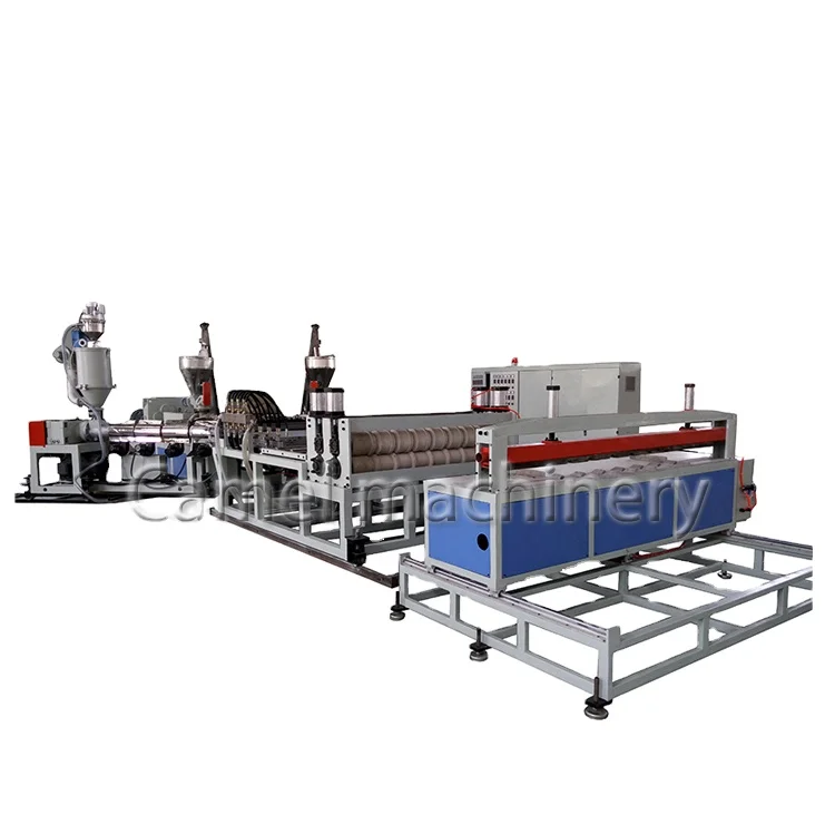 PVC corrugated roof tile production line/PVC roof tile making machine