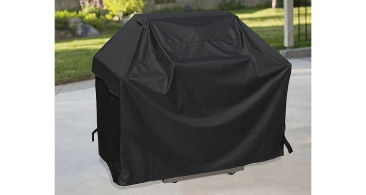Чехол для барбекю водонепроницаемый и сверхпрочный чехол для барбекю подходит для Brinkmann и т. д. Рип-доказательство, УФ-и водонепроницаемость