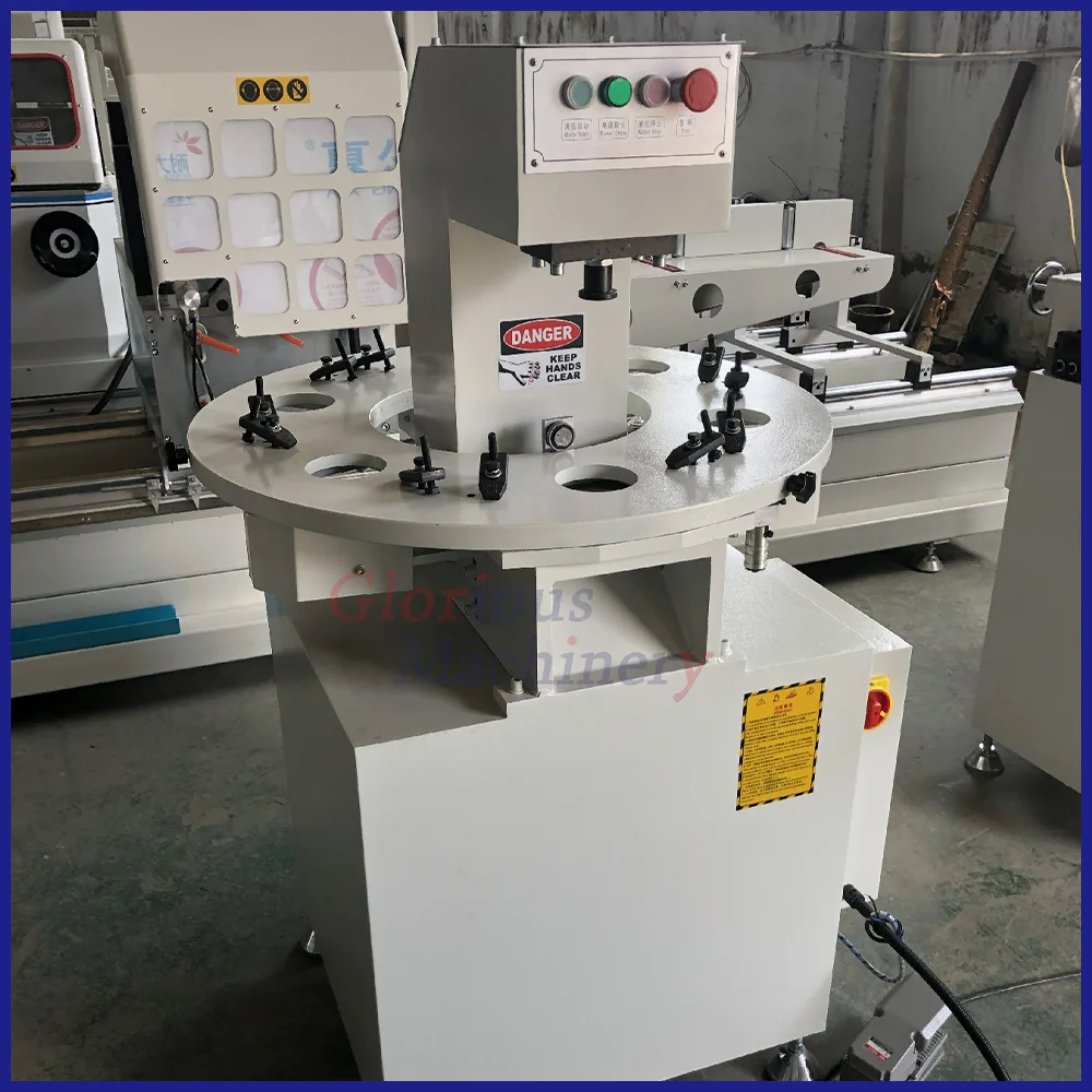 Шесть станций гидравлическая машина Квадратная Металлическая штамповочная алюминиевая Дырокол