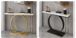 HQSLP console table luxury table console modern console table and mirror