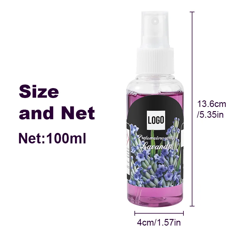 Customizable Home Fragrance Spray Custom Air Freshener Toilet Deodorant Home Perfume Room Spray
