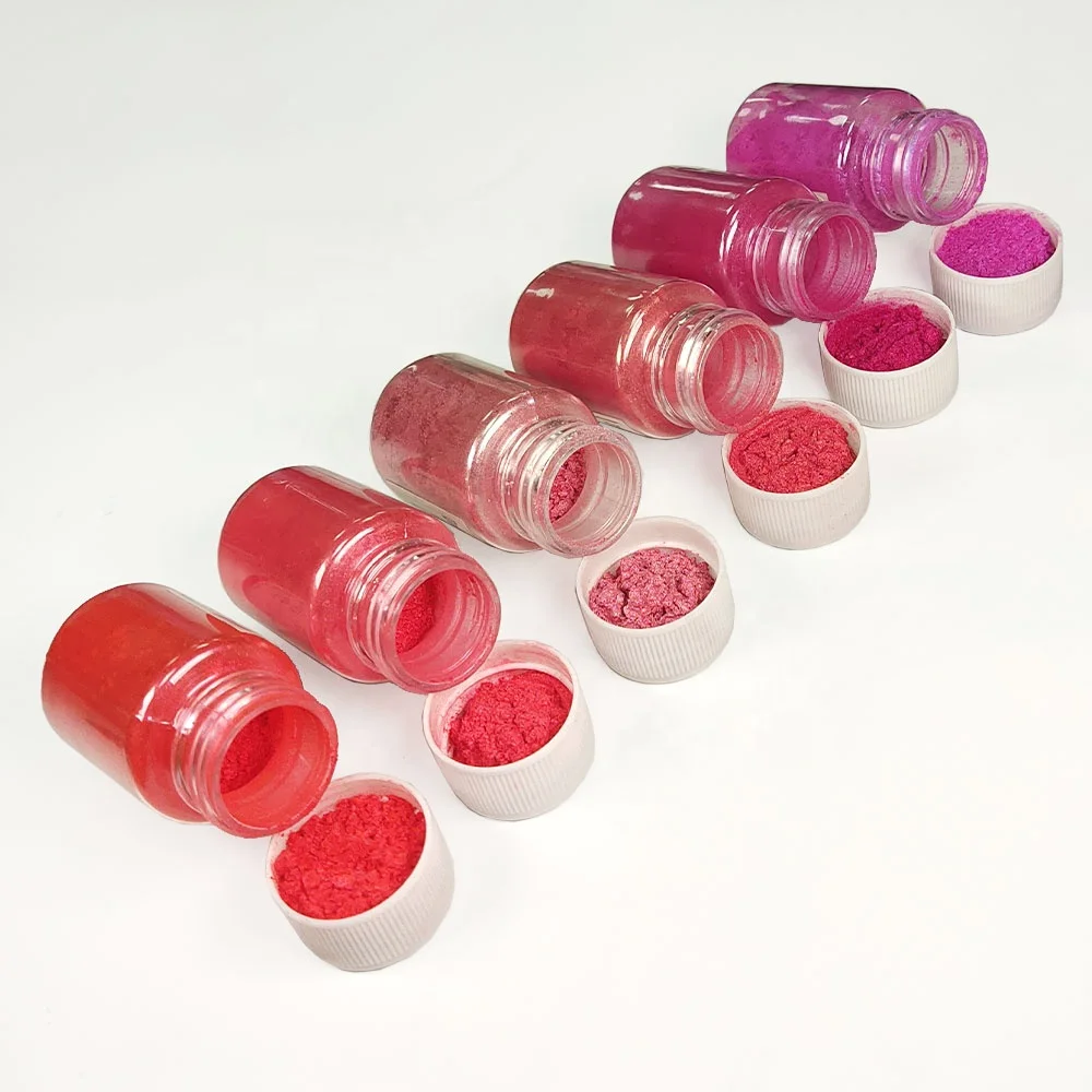 Wholesale Mica Powder Bulk Mica Pearl Pigment Powder Pearlescent Pigment For Epoxy Resin Hand Soap Candles Lip Gloss