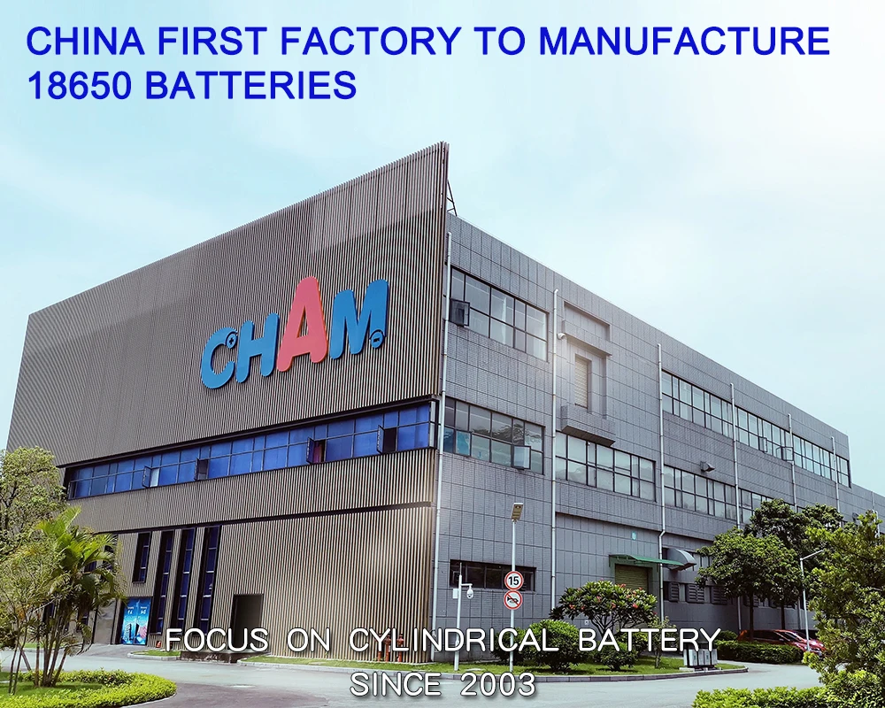 CHAM 3350mah high capacity high rate Cylindrical Icr 18650 Li Ion Cell 3.7v 3.6v Rechargeable Lithium KC 18650 Battery