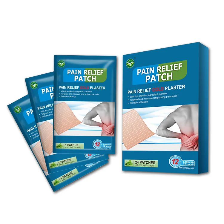 Menthol Camphor Chinese Back pain Herbal Pain Plaster For Rheumatism And Arthritis