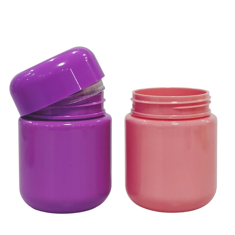 
Best Price 6DR 19DR 30DR 60DR plastic PP Premium pop top dram bottle colorful Pot top vial hinged lid for pill medicine usage 