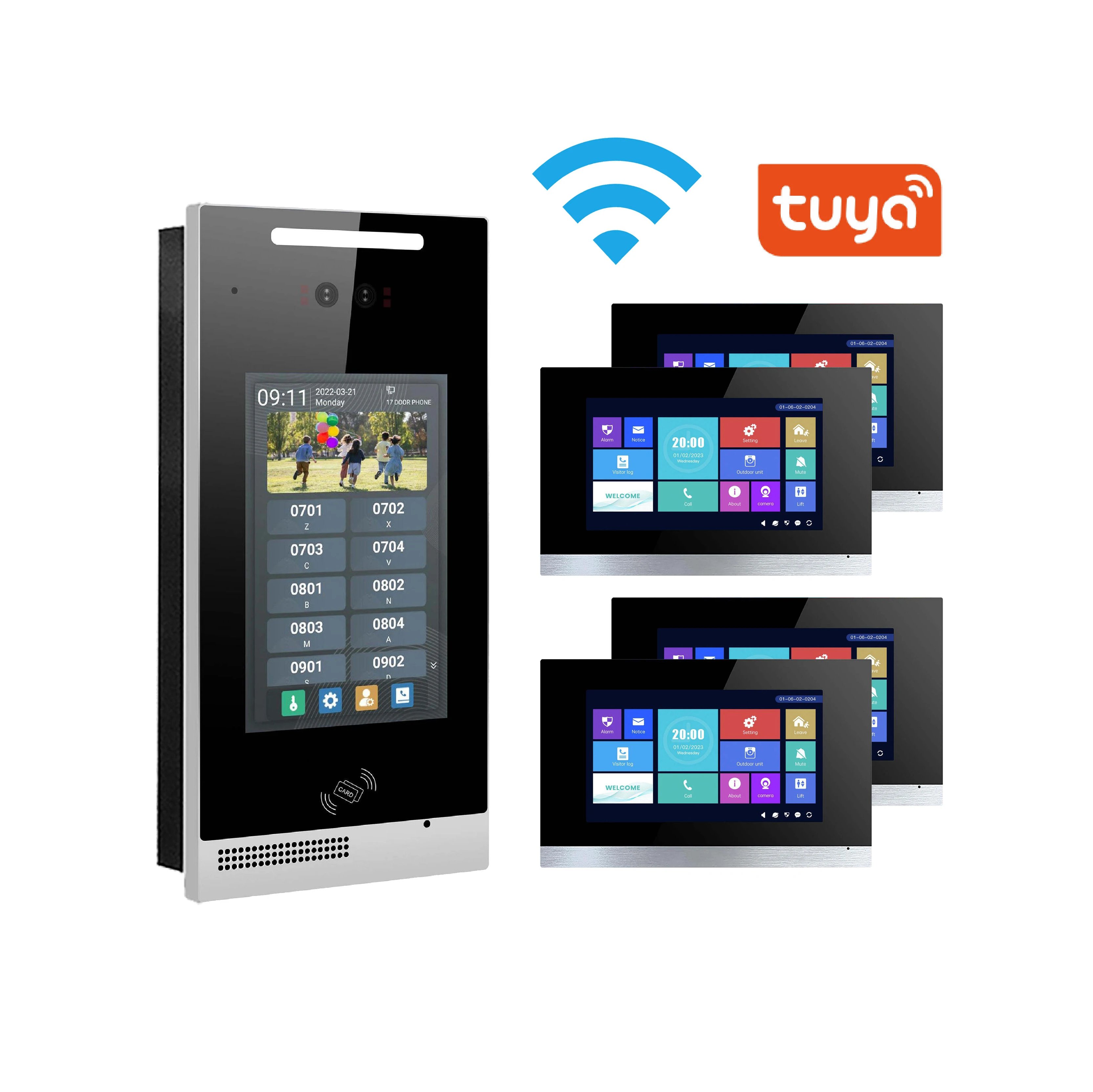 Brand Manufacturer High Quality Water Proof Phone Video Apart Phone Door Intercom System