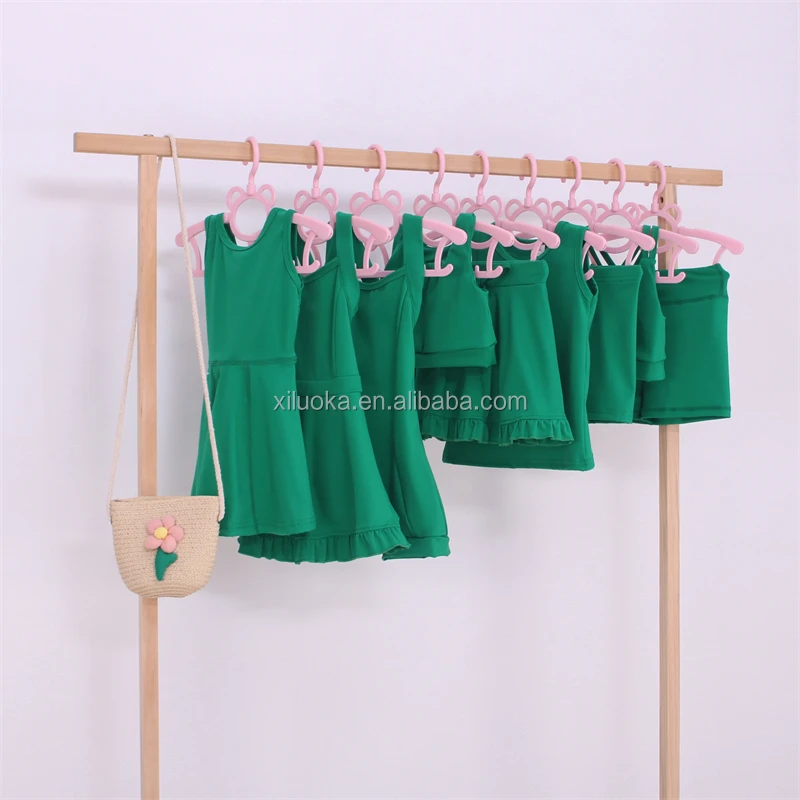 2024 Hot Sale High Quality Nylon Baby Yoga Frill Dress