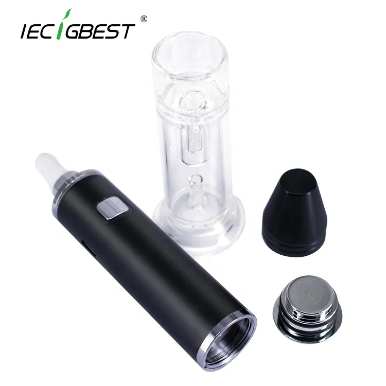 
2021 Portable Dab Rig Dip Pen Cozzy Dab Pen Vaporizer with Mini Water Glass Bubbler E Rig Dab Wax Vaporizer 