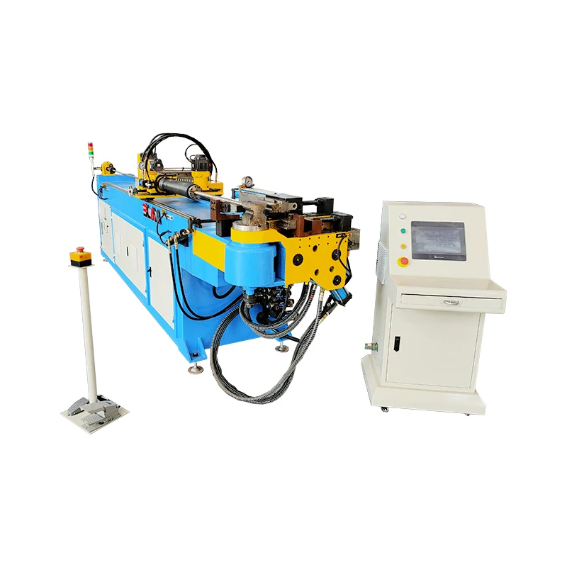 3 Axis Mandrel CNC Thick Wall Metal Exhaust Pipe Tube Bending Machine Prices
