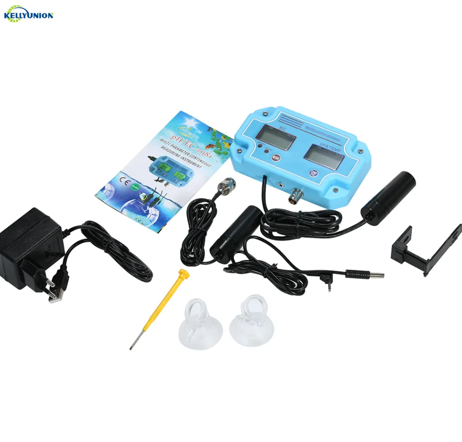 PH EC Temp Meter Tester Water Quality Testing Aquaculture  Drinking Water Measuring Tools High Accuracy