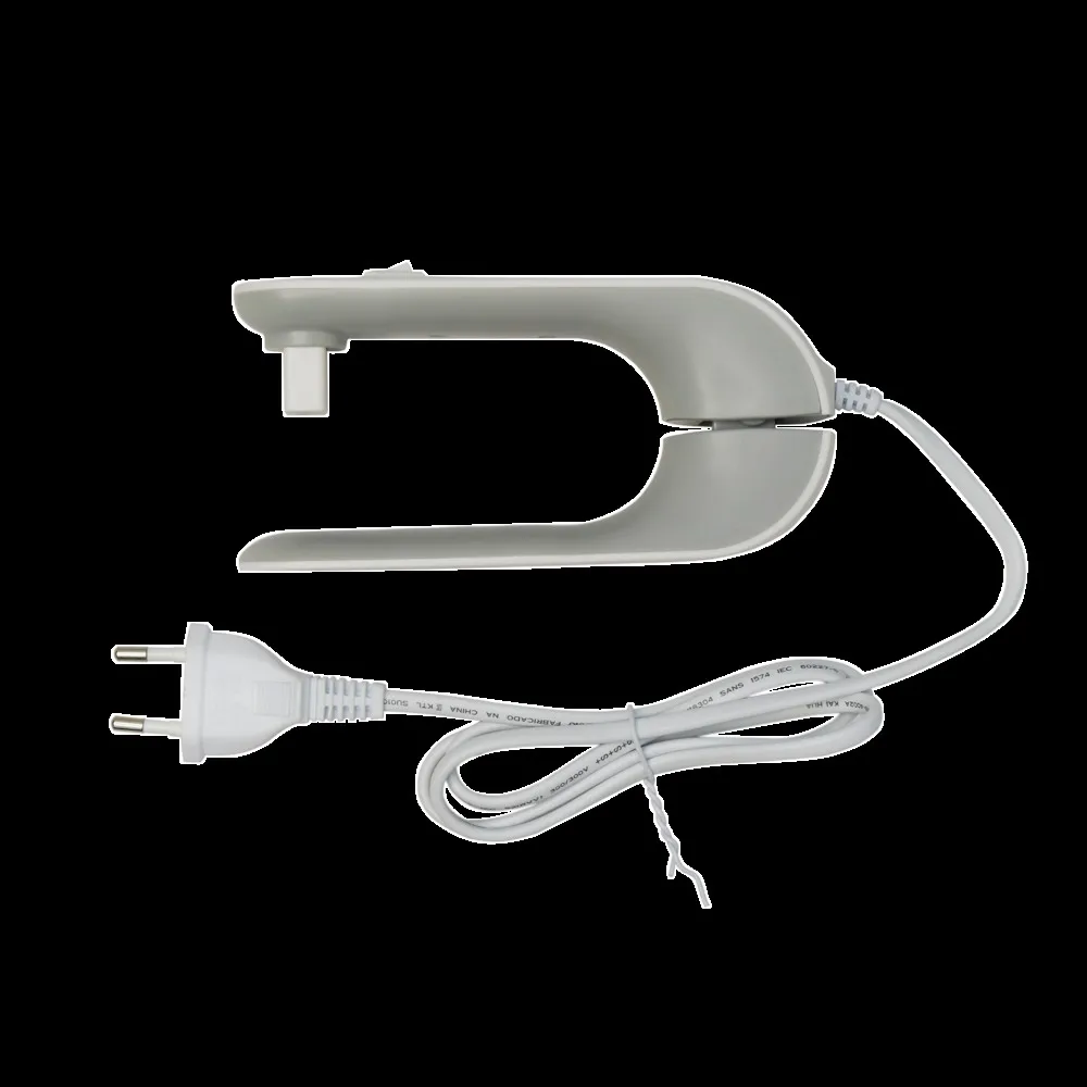 Eco-friendly PVC drawstring linen white smile bag