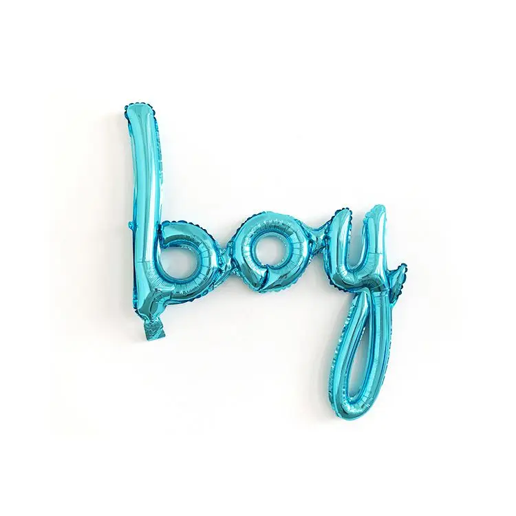 Gender Reveal Balloon - Baby Pink and Sky Blue Balloon Arch Kit BOY Girl Foil Balloons Boy or Girl Gender Reveal Decor