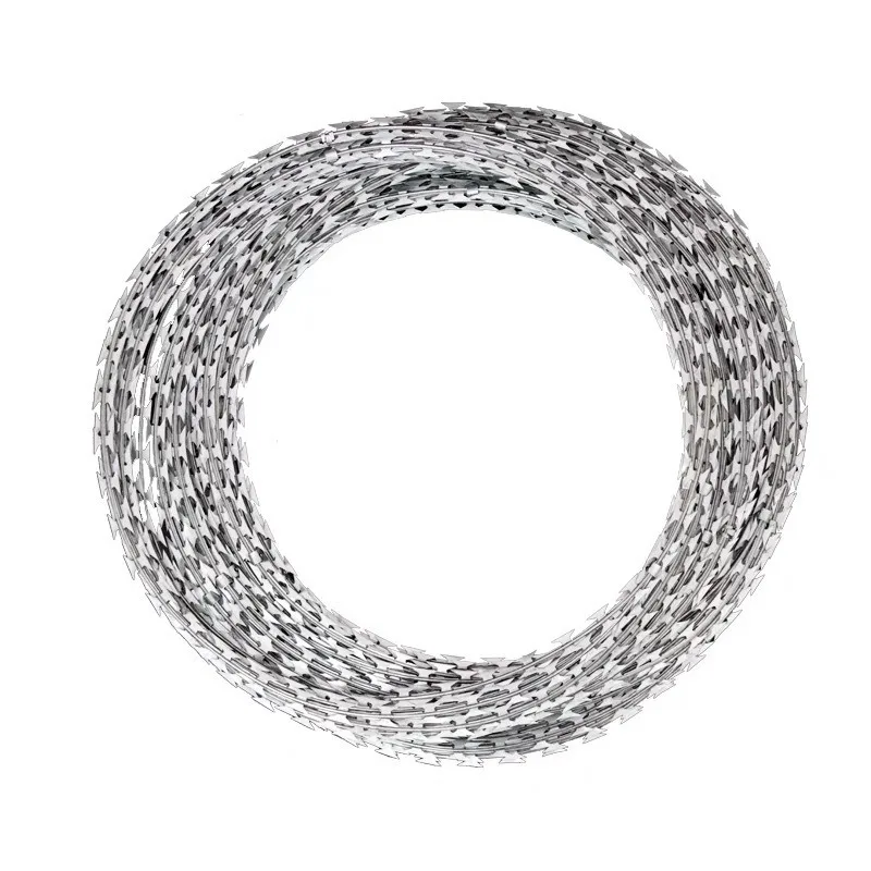 BTO-22 450mm Galvanized Concertina Razor Barbed Wire