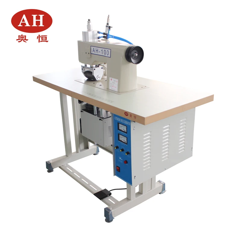Ultrasonic singer polyester sewing thread machinery (AH-100-2S)