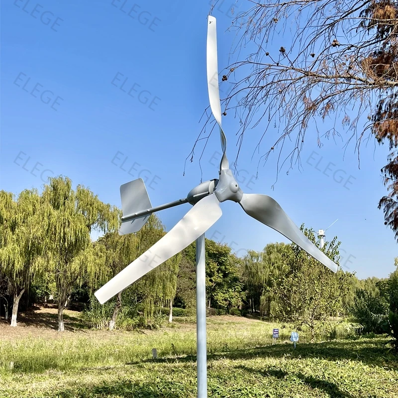 High Quality Low Price 600w 1kw 2kw 3kw 5kw 10kw wind turbine for house on off grid windmill generator 24v 48v 96v 120v 220v