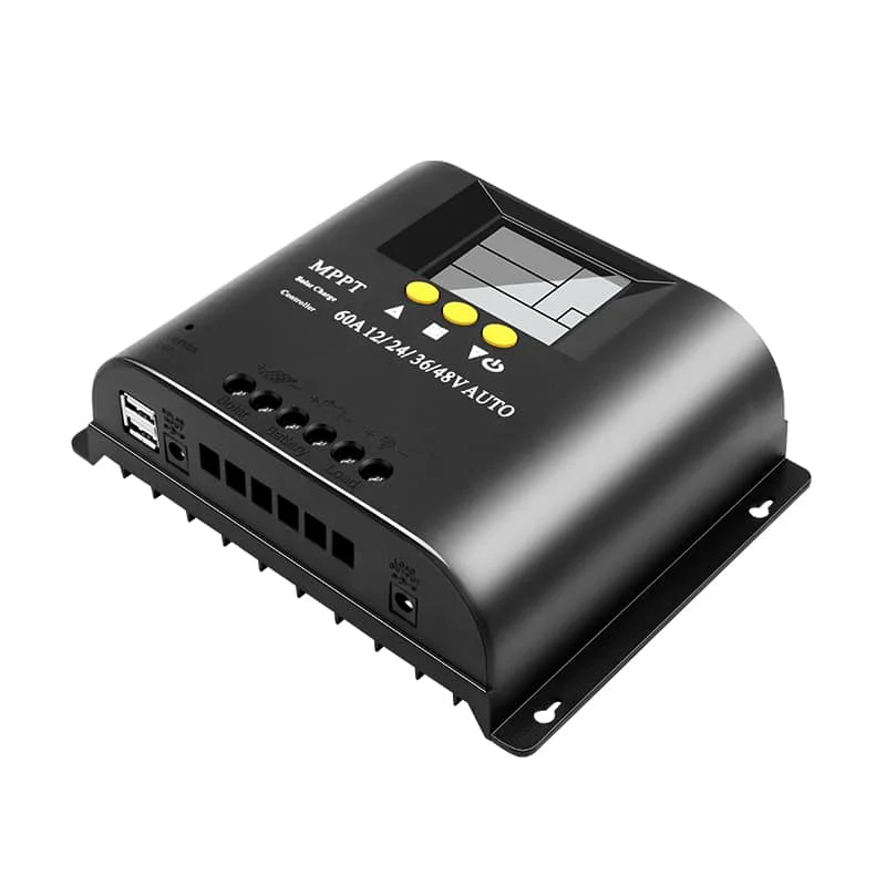 Solvo 60A-12V/24V/36V/48V авто. PWM контроллер солнечного заряда Регулятор ЖК-дисплей с Заводской ценой для солнечной системы