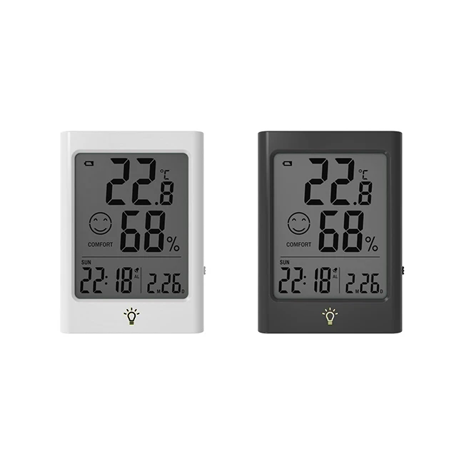 Digital Thermometer and Hygrometer with Temperature Gauge Humidity Sensor