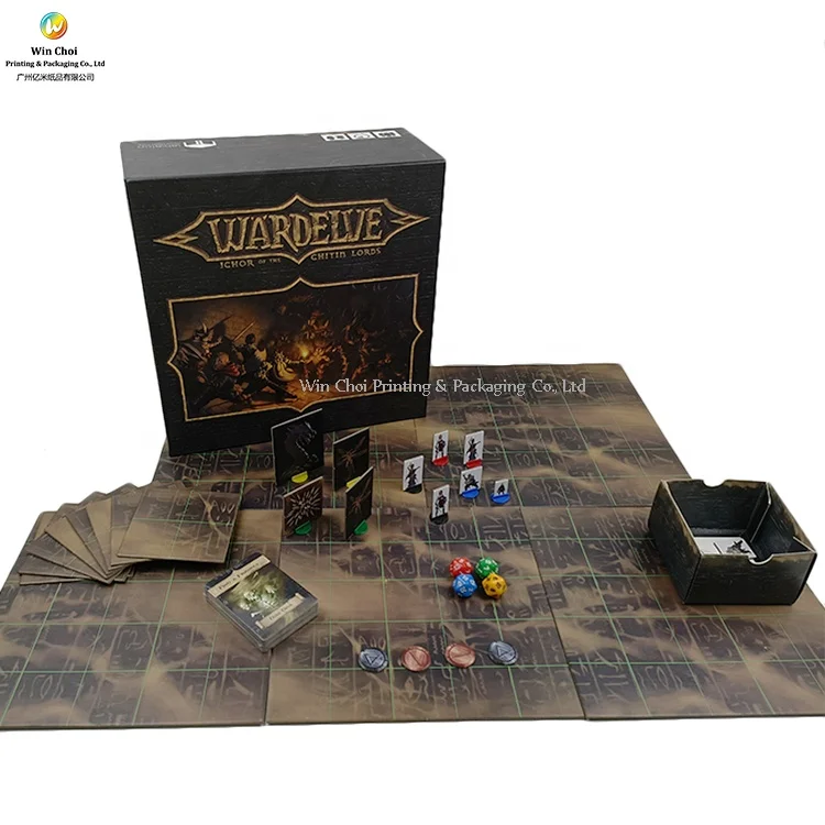 Smooth Customized interesting Board Game Pieces with high-quality