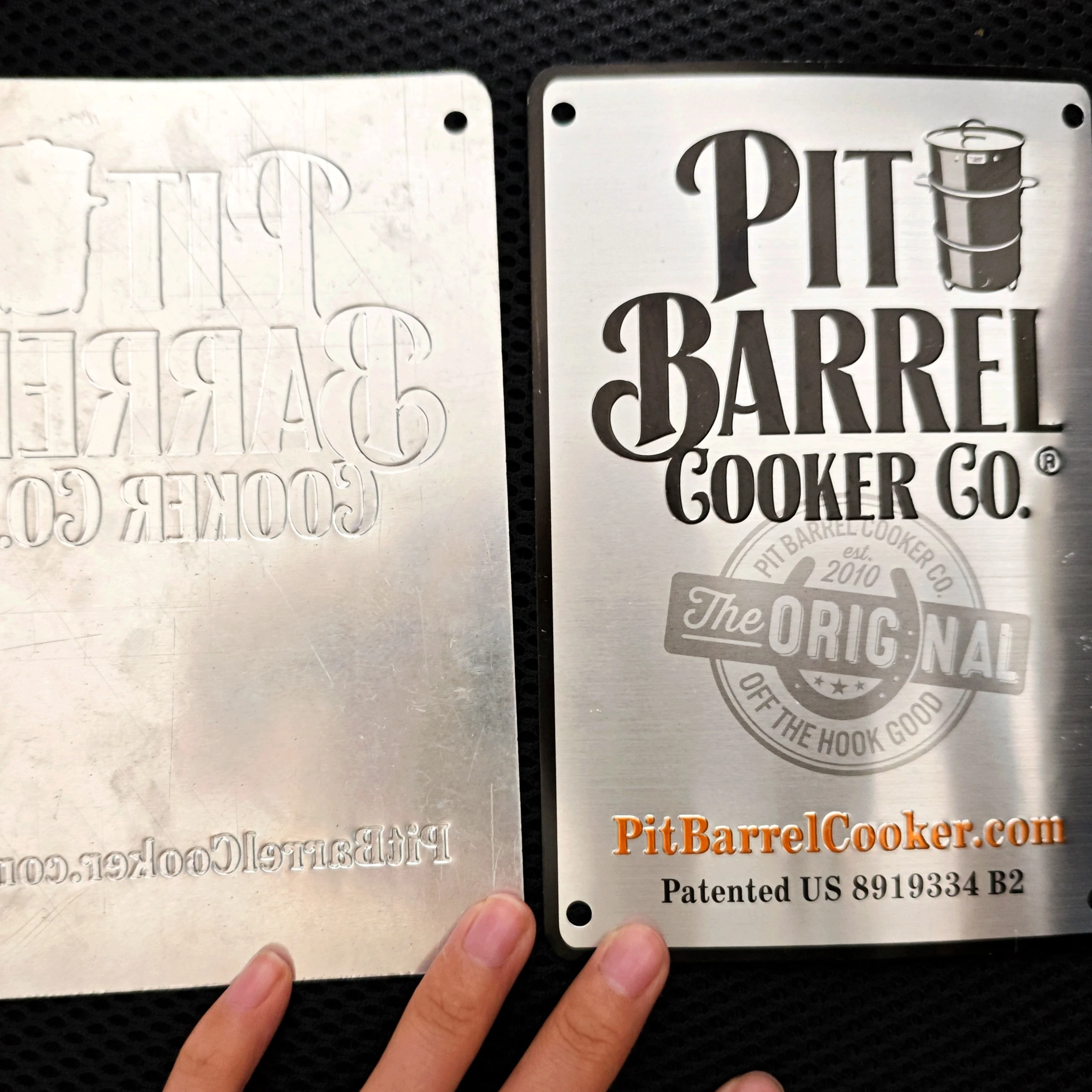 Wine label Product Thick Nickel Label Customization newest Details Description Style