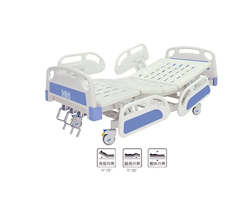 ABS plastic hospital bed folding electric type chair bed orthopedic electric beds Ward Nursing Equipments STRETCHER