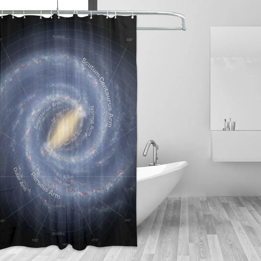 
Shower Curtain Bathroom Waterproof Polyester decorative Shower Curtain sublimation custom design digital printing shower curtain 