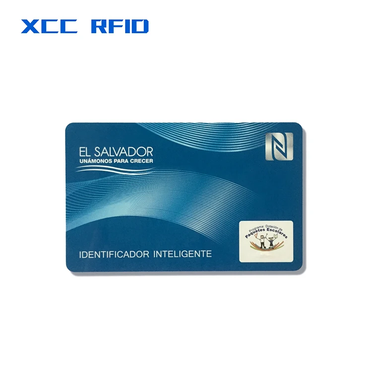 Printable MIFARE Classic 1K 13.56Mhz RFID Blank PVC Card For Access Control Card