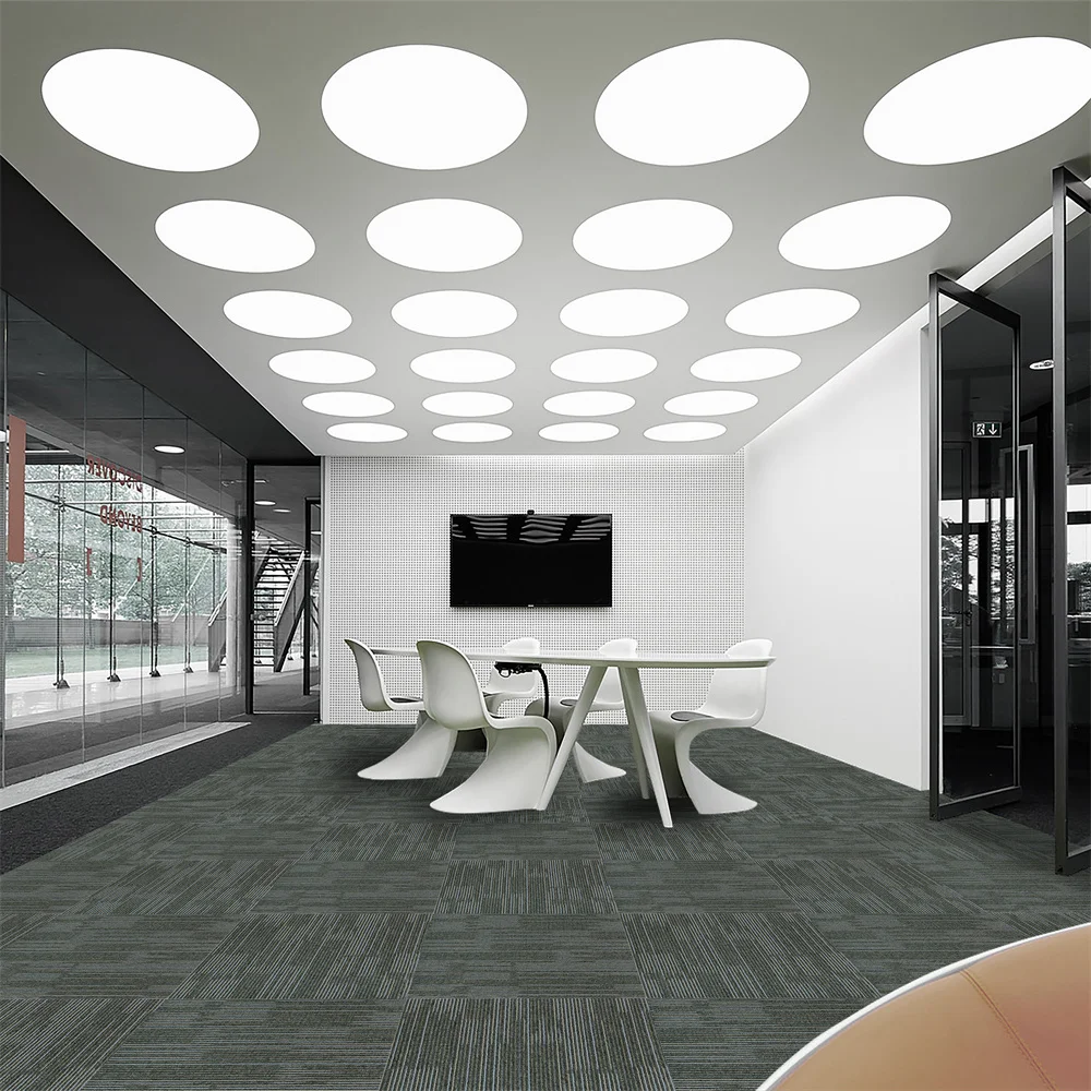 Carpet Supplier Good Price Carpet Commercial Office Loop Pile Square Carpet Tiles 50x50