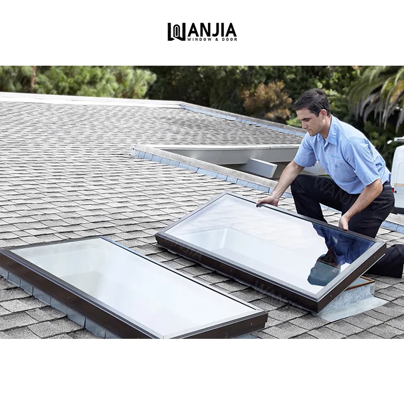 Global sourcing top hung windows Aluminum skylights awning windows skylight roof window